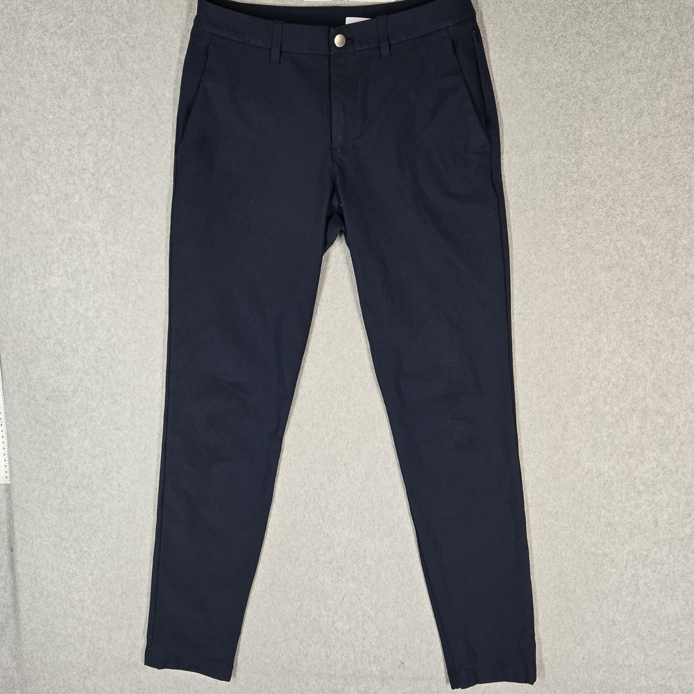 Lululemon Pants 30 Navy ABC Commission Slim Warpstreme Pants 31" Inseam